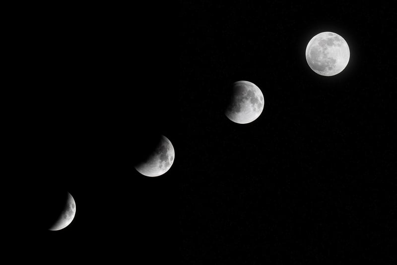 Moon Phases Wall Hanging